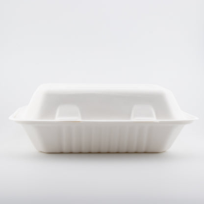 Sugarcane Clamshell Takeaway Box
